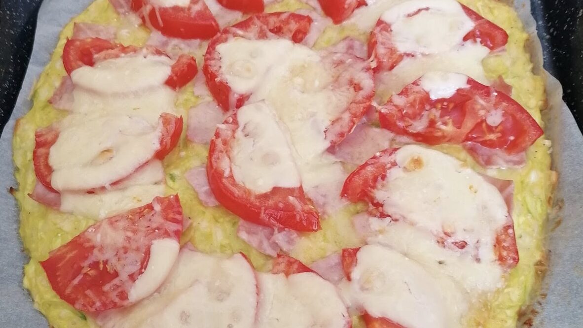 Obrázek k receptu na cuketovou pizzu