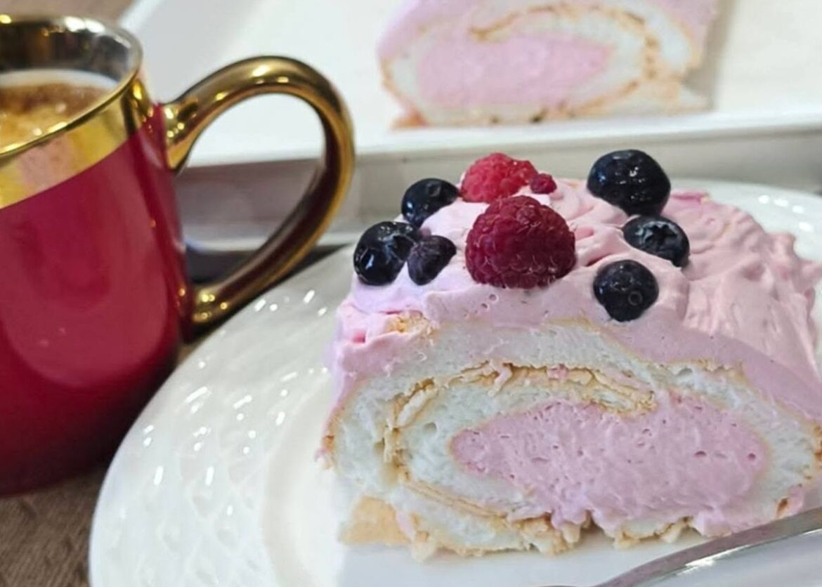 Fotografie k roládě Pavlova