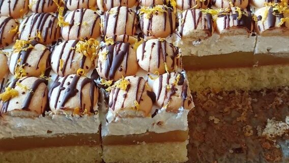 Obrázek na recept na pomerančové řezy
