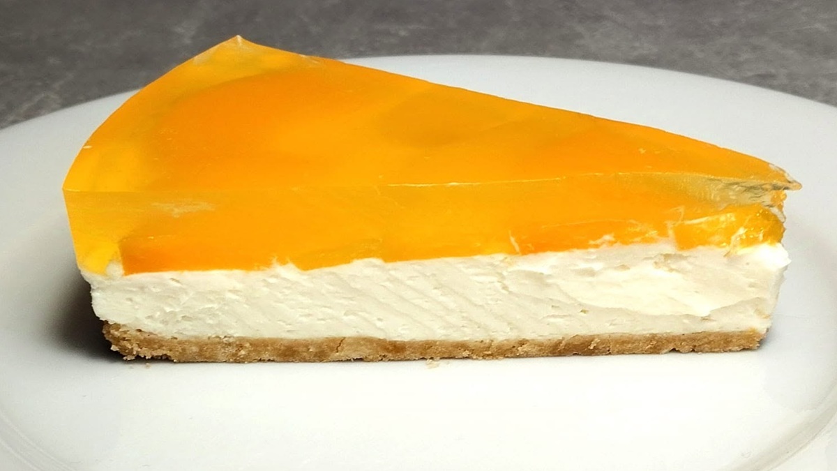 Fotografie k broskvovému cheesecaku