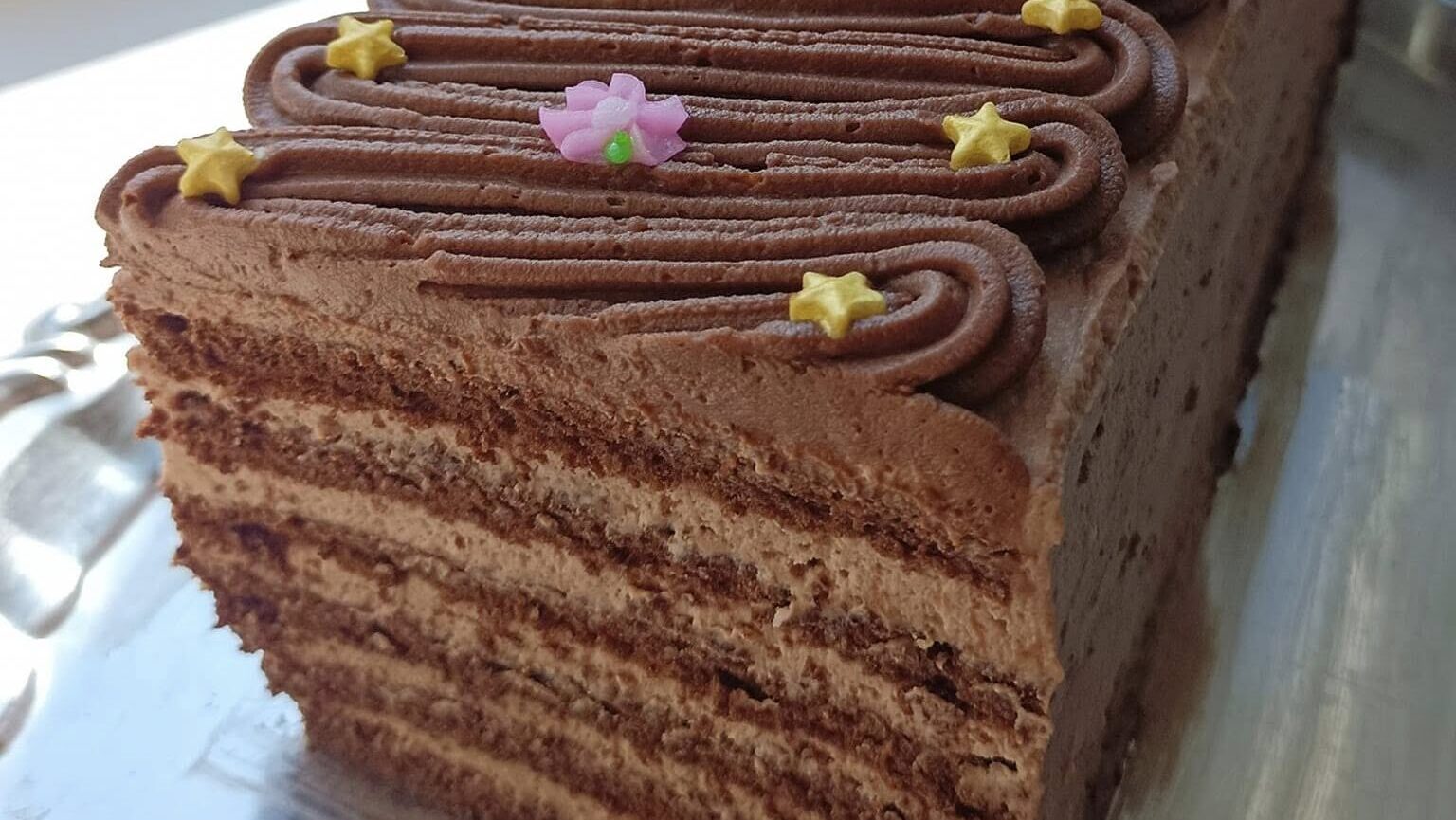 Obrázek na recept na čokoládový řez