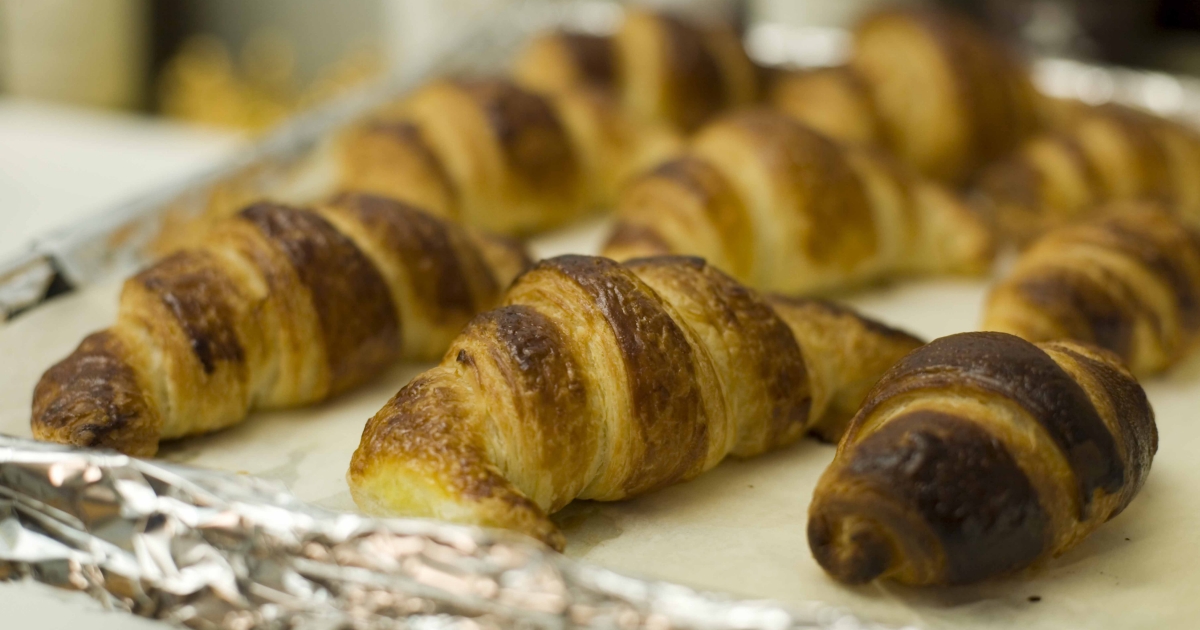 Fotografie croissantu