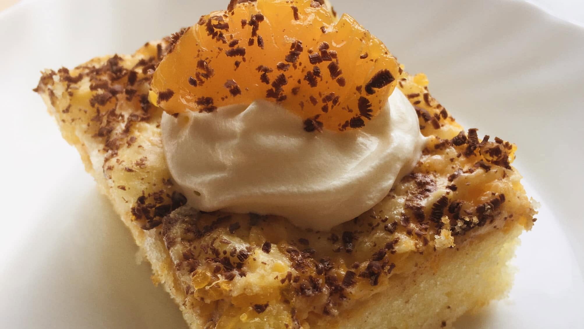 Obrázek na recept na mandarinkové řezy