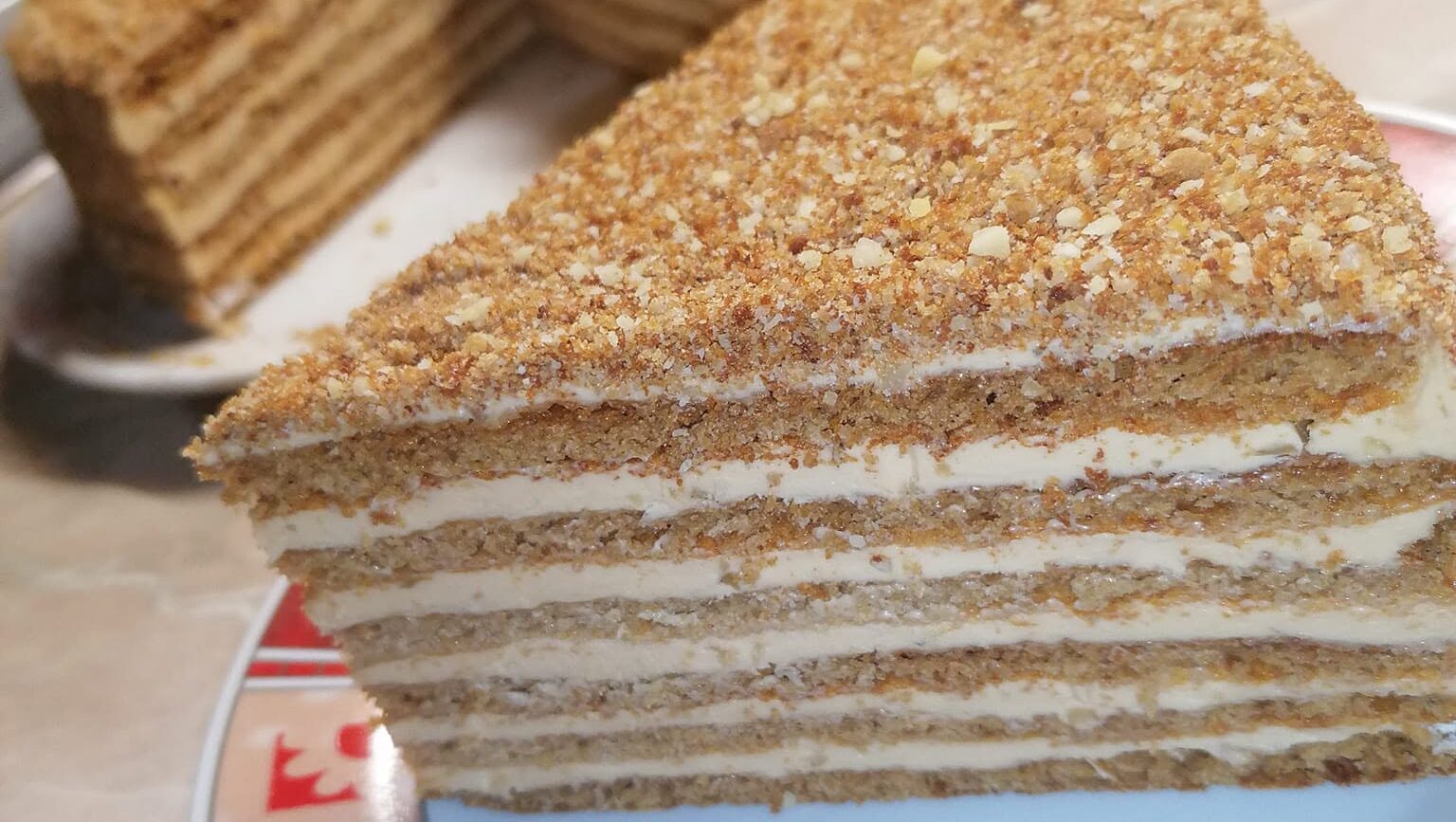 Obrázek na recept na medovník.