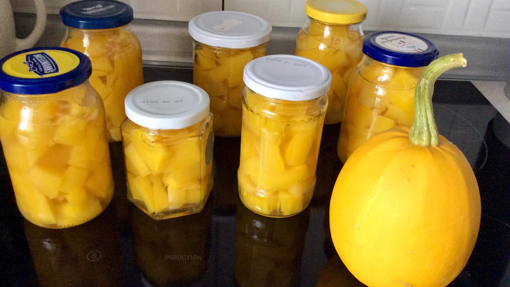 Obrázek na recept na dýňový kompot